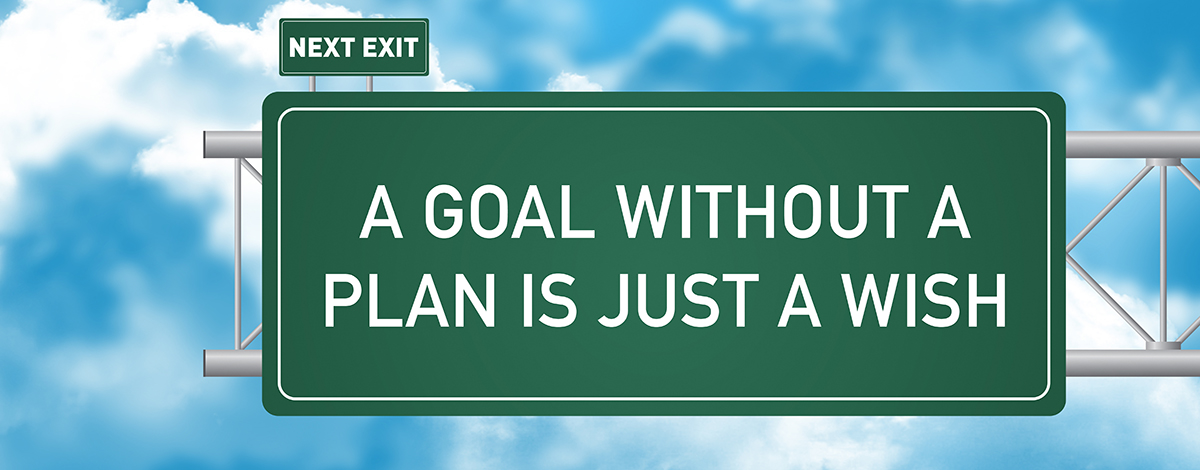 A Goal without a Plan is just a Wish